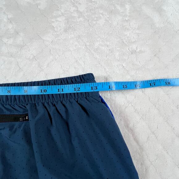 Rabbit Repeats 2" Running Shorts Size XL Deep Lagoon Drawcord Women’s Sz Md - Picture 7 of 8